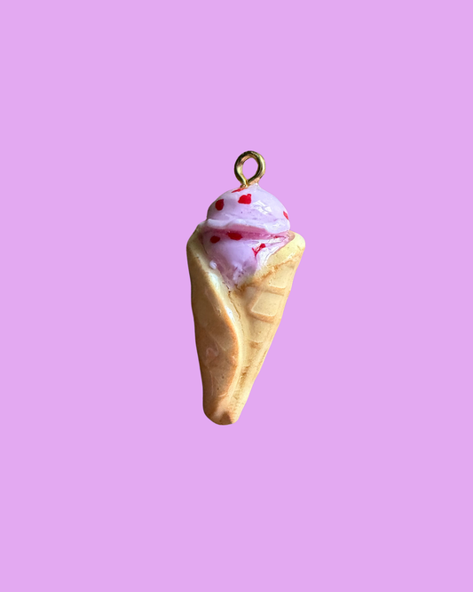 Strawberry Ice Cream Charm