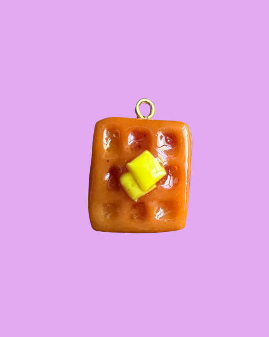 Waffle charm