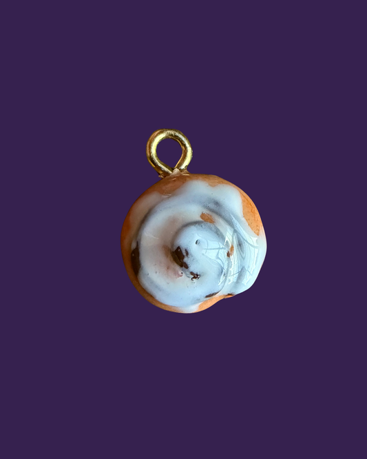 Cinnamon Roll charm
