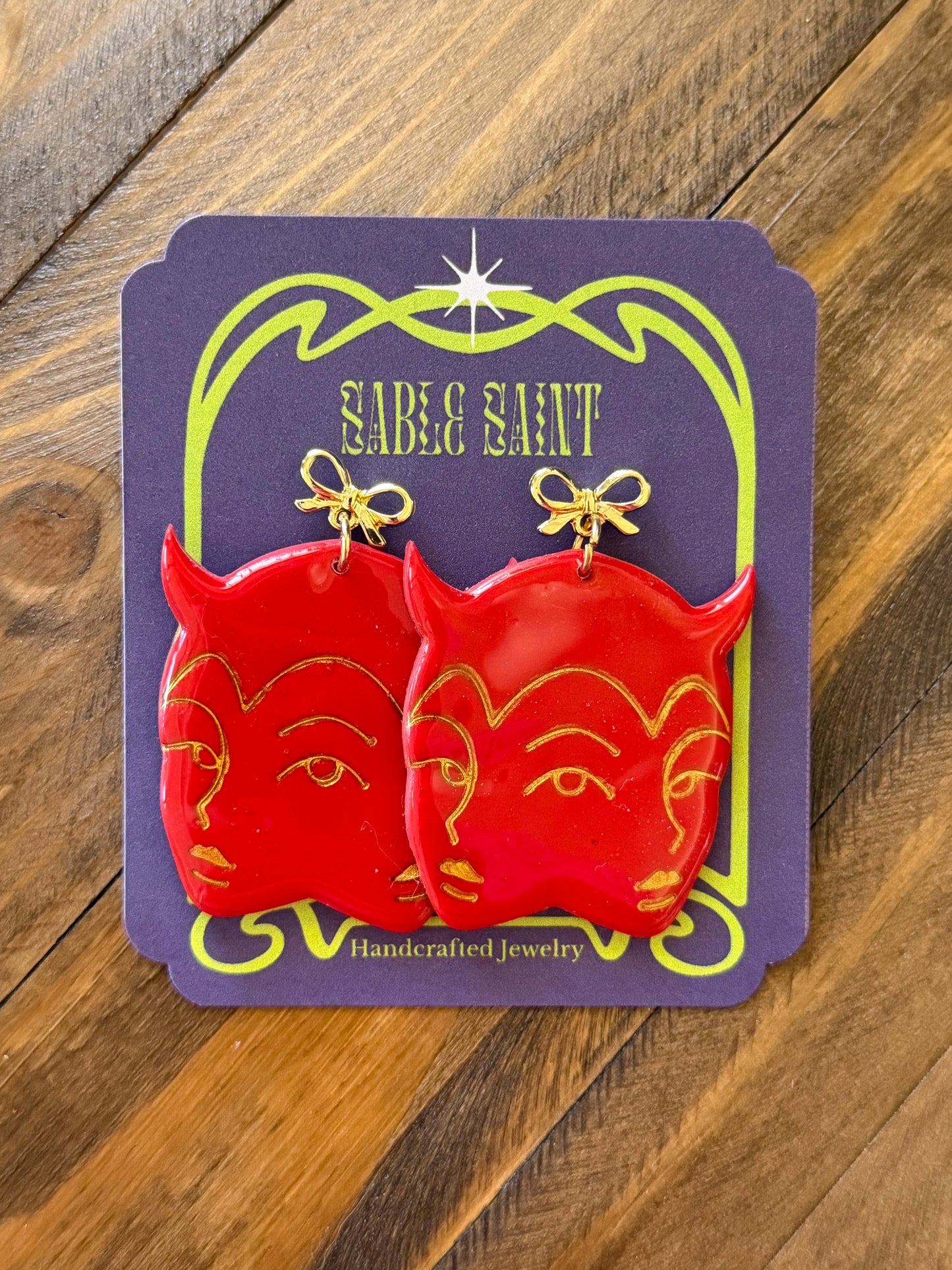 Clever Devil Earrings