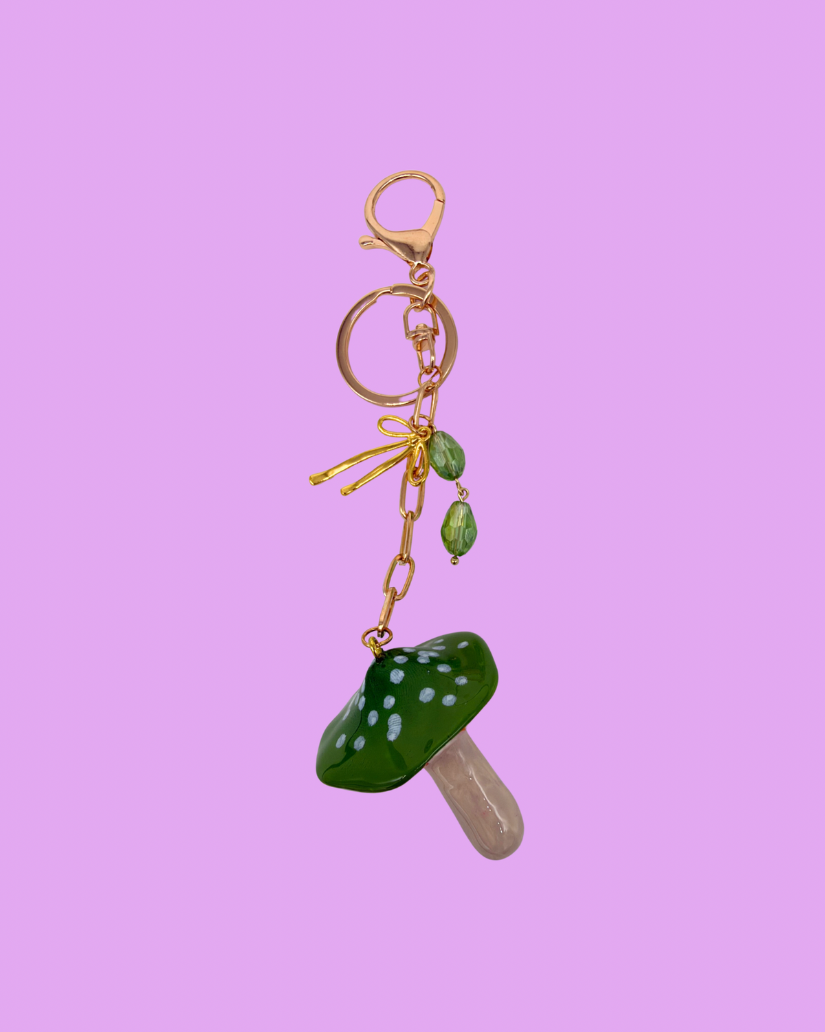 Mystic Mushroom Bag Charm