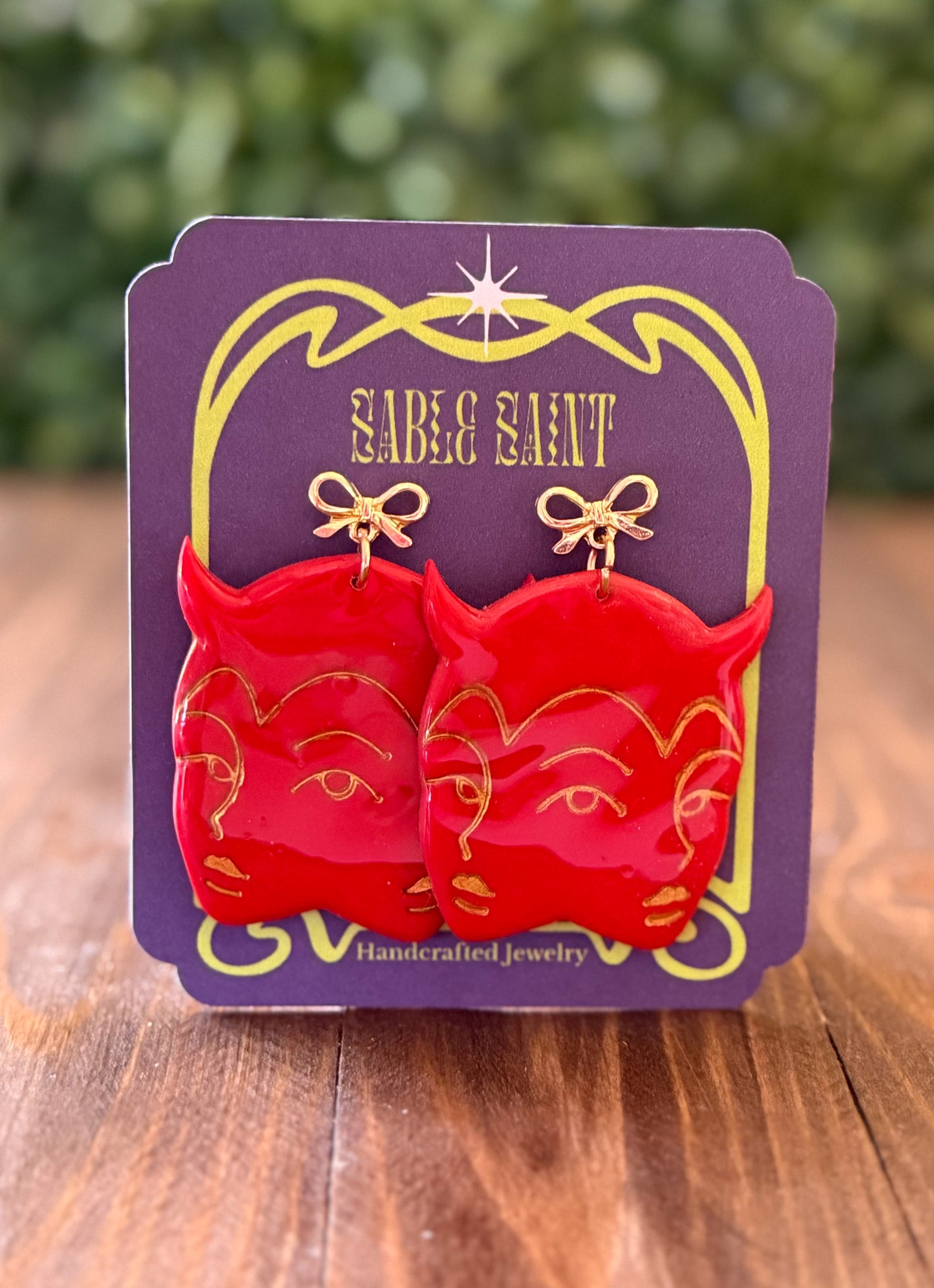 Clever Devil Earrings