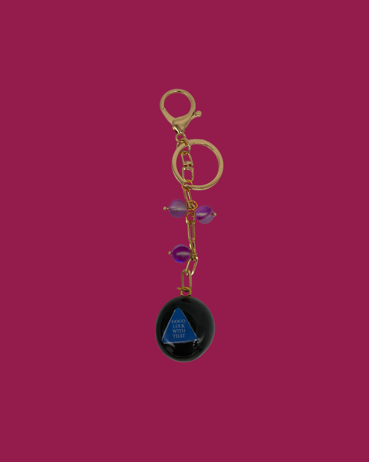 Good Luck With That Bag Charm