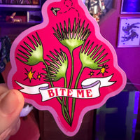 Bite Me Sticker