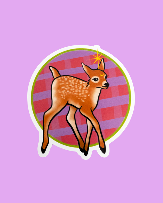 Oh Deer. Sticker