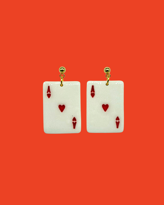 Ace Up My Sleeve Earrings