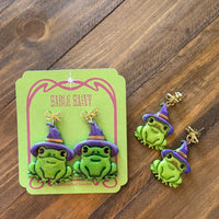 Frog Familiar Earrings