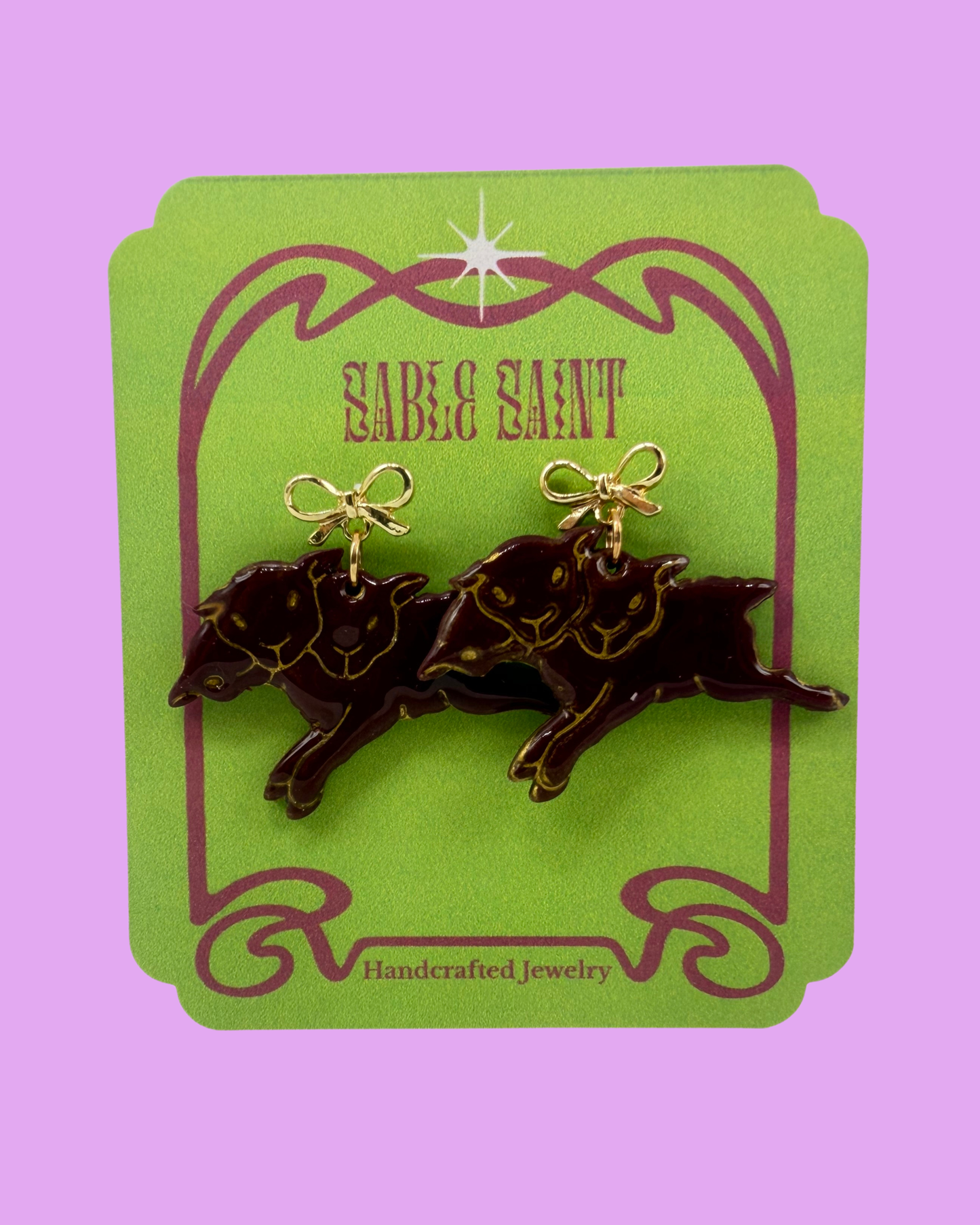 Perfectly Peculiar Lamb Earrings