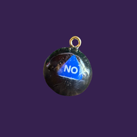 Magic 8 ball charm