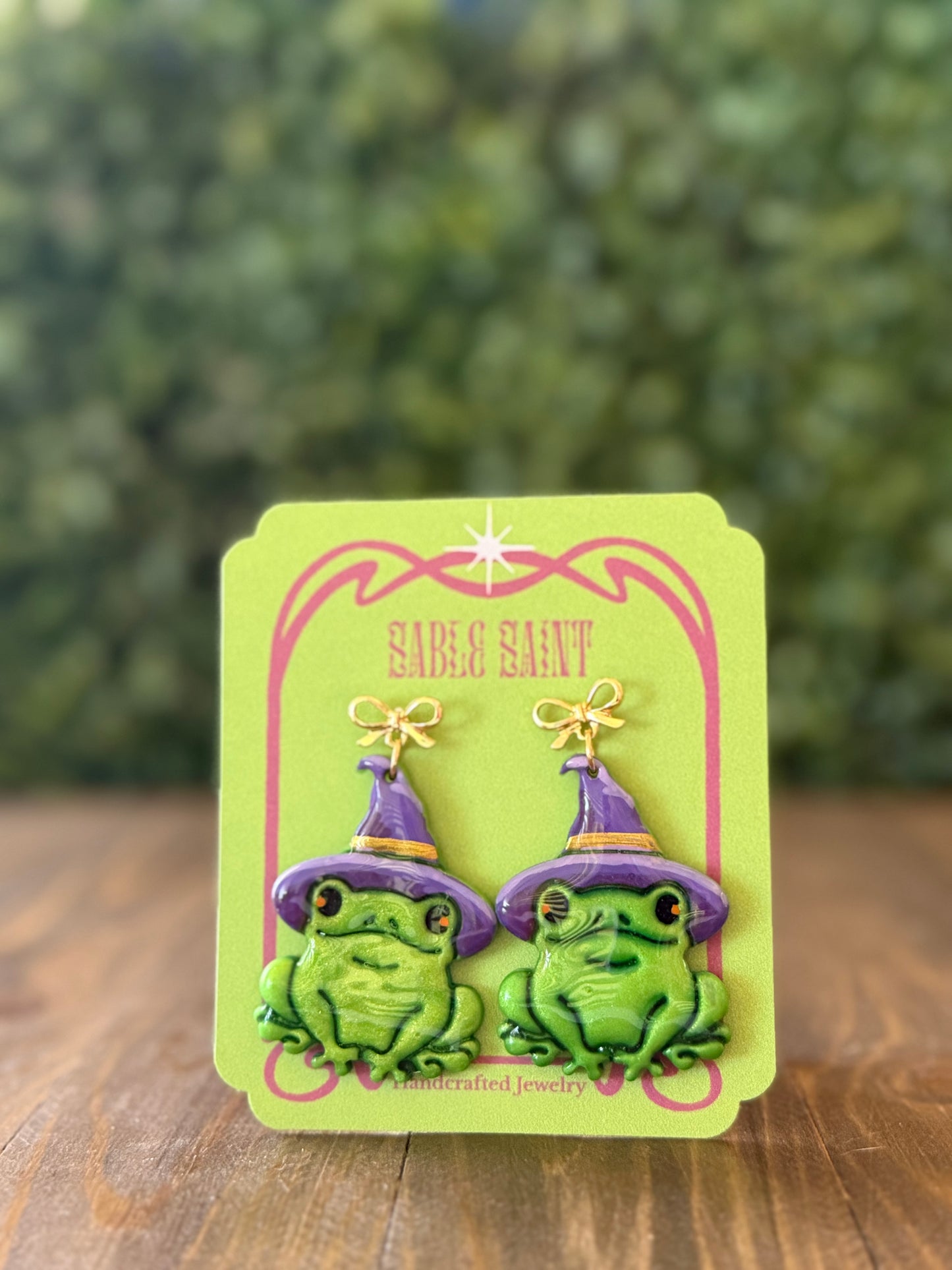 Frog Familiar Earrings