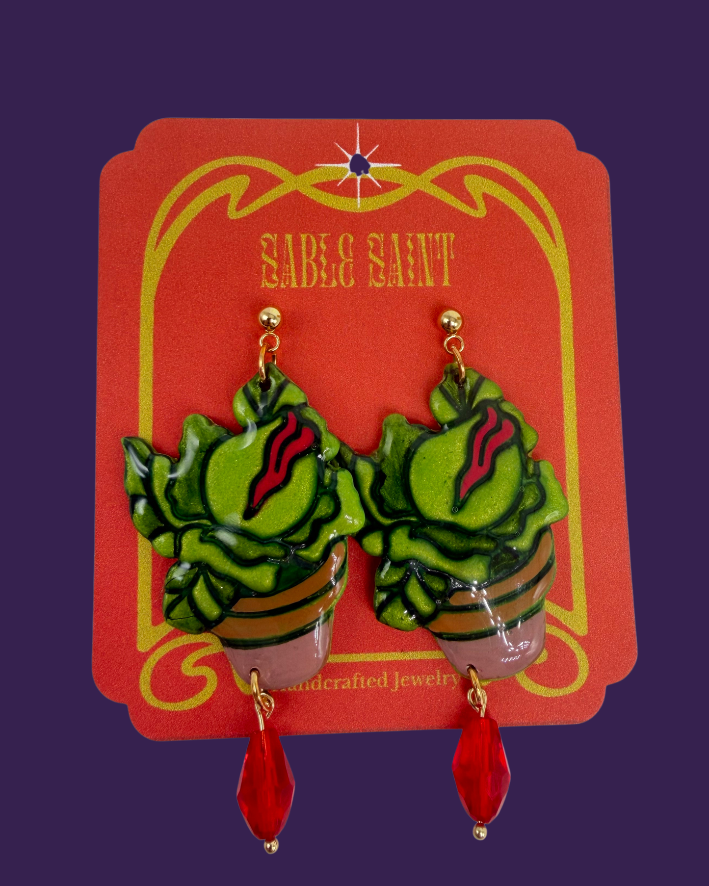 Feral Flora Earrings