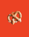 Pretzel charm