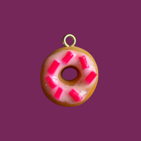 Pink Donut charm