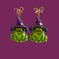 Frog Familiar Earrings