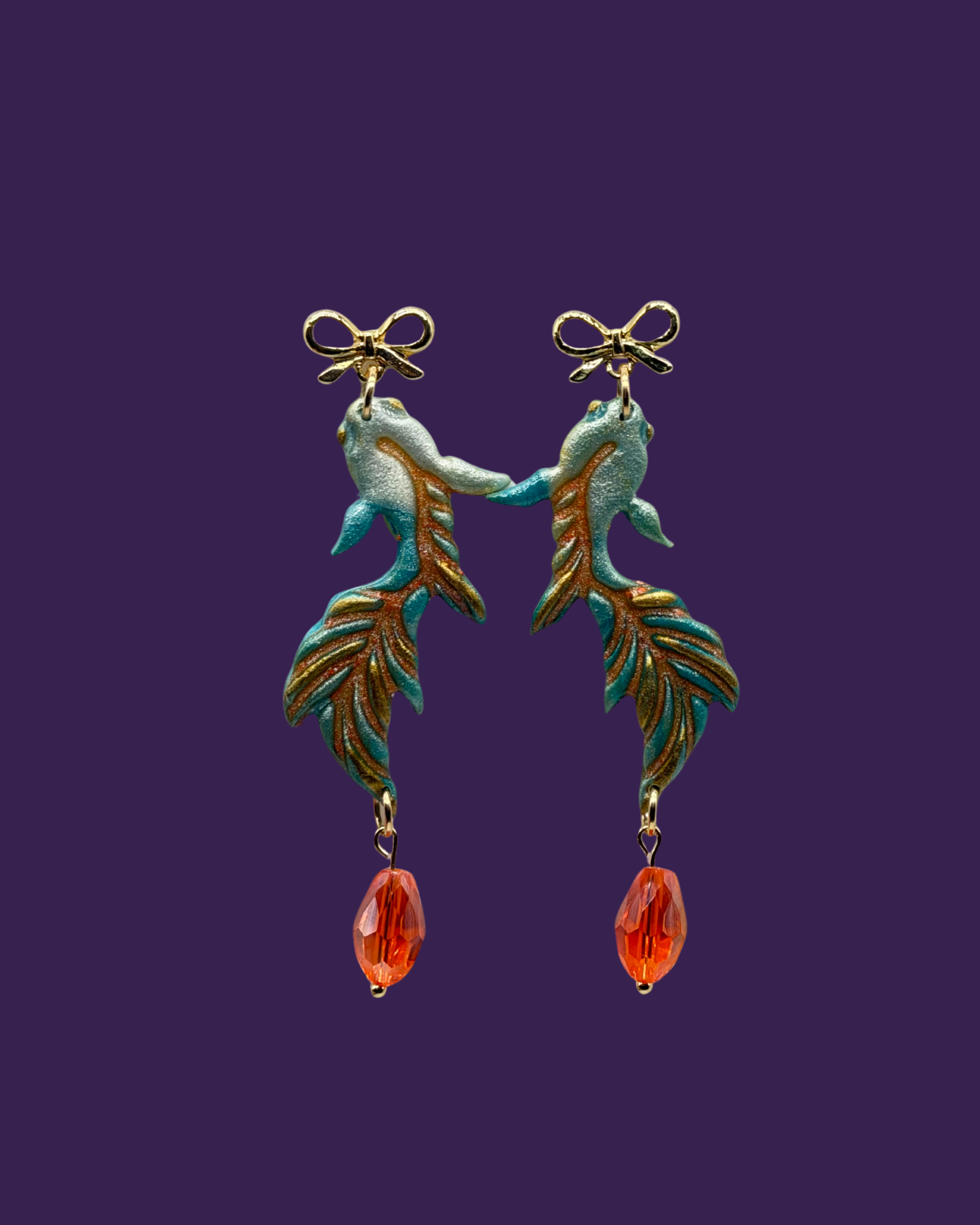 Don't Play Koi Earrings