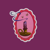 Burned Out Sticker