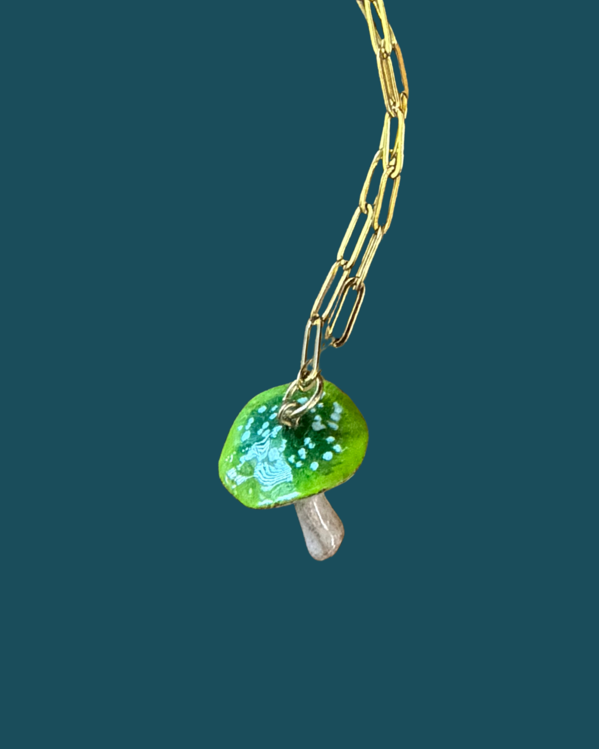 Little Omen Toadstool Pendant Necklace