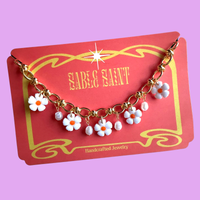 Petal Pusher - Charm Necklace