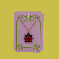 Lucky Ladybug Pendant Necklace