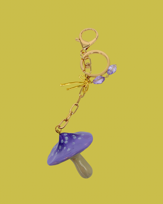 Mystic Mushroom Bag Charm