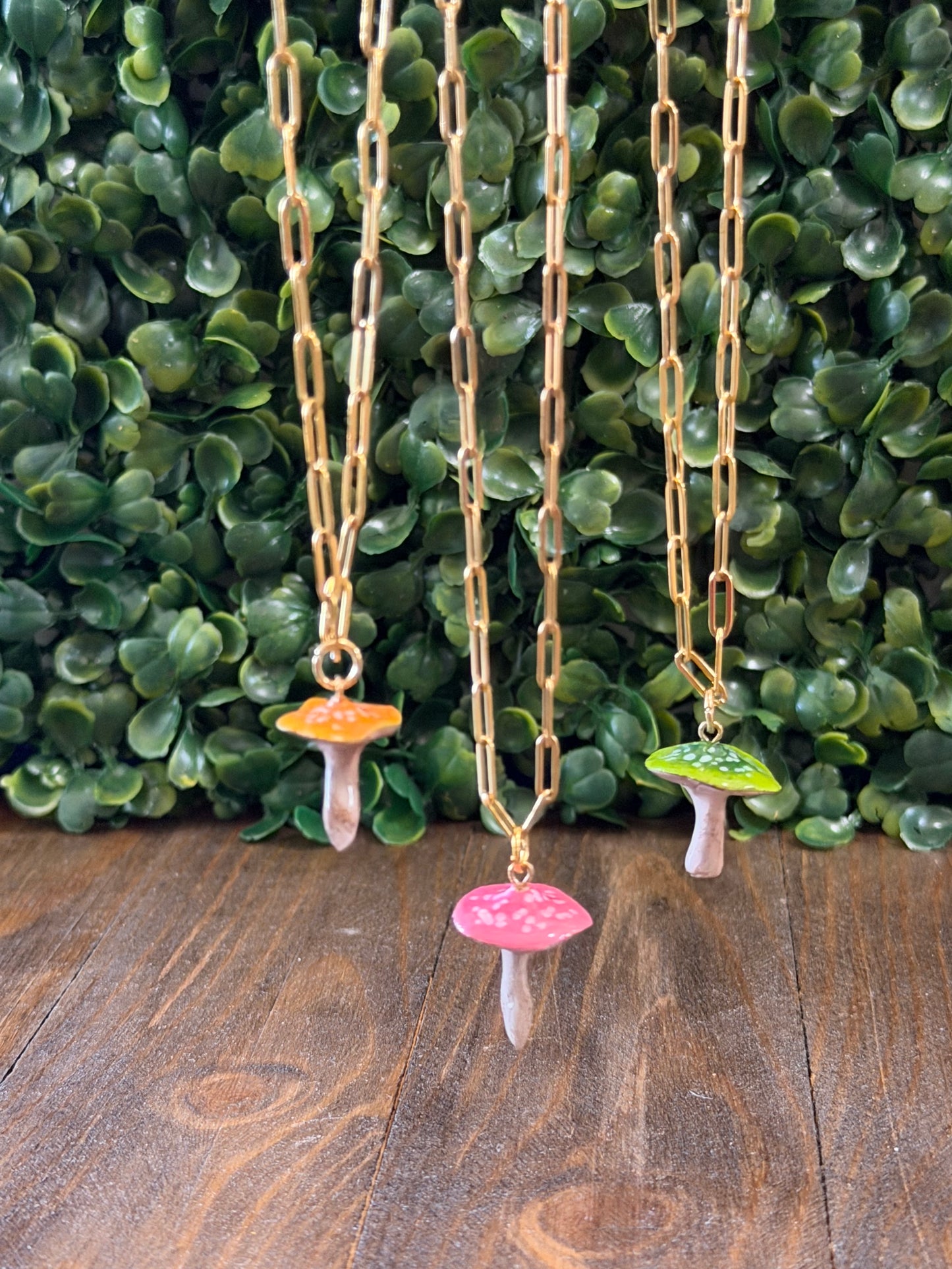 Little Omen Toadstool Pendant Necklace