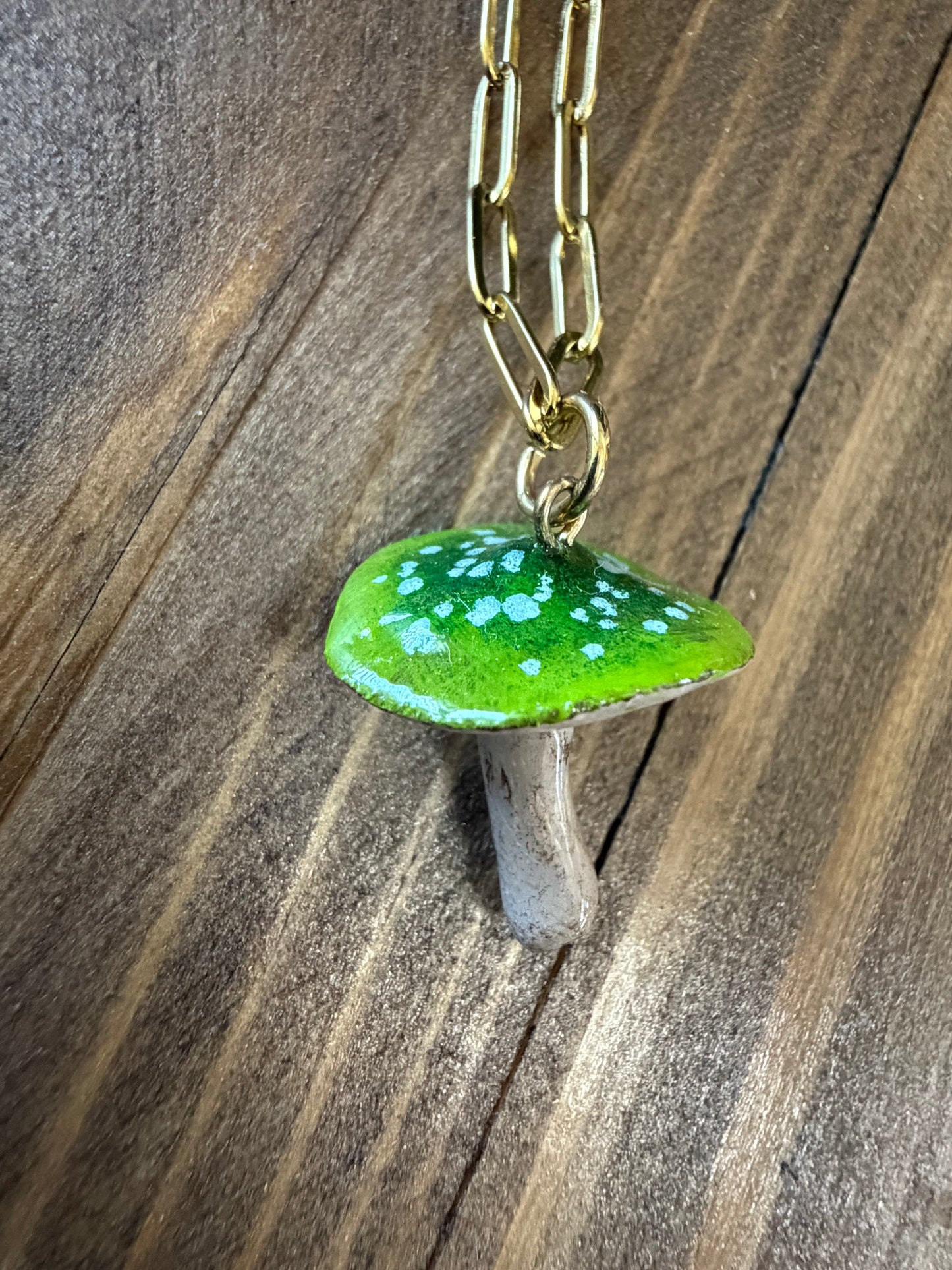 Little Omen Toadstool Pendant Necklace