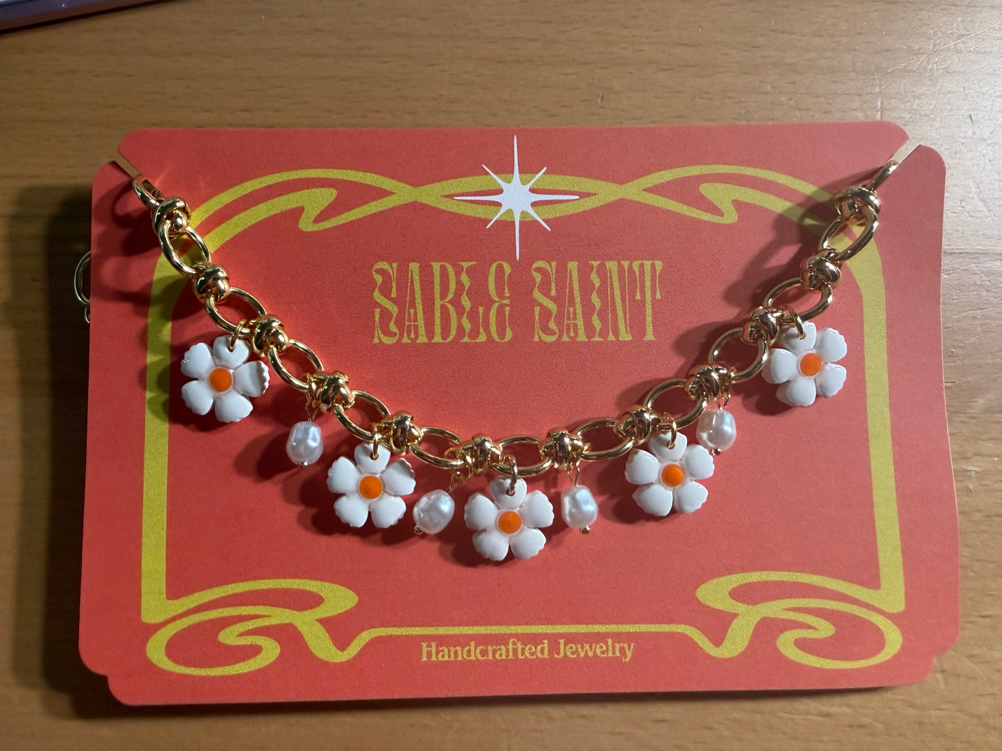 Petal Pusher - Charm Necklace