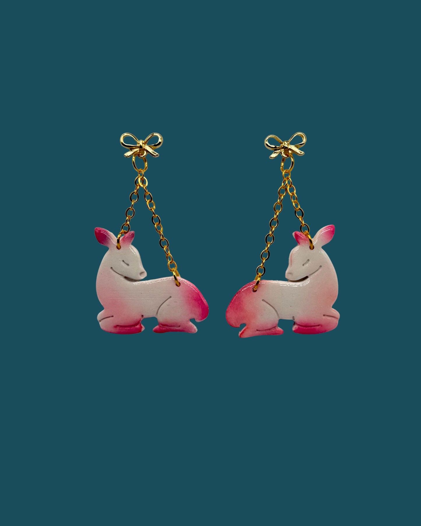 Don't Bother Me, Deer  Earrings